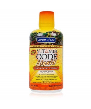 Multivitamín RAW Vitamin Code - pomeranč a mango - 900ml